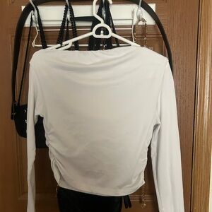 Off The Shoulder Long Sleeve Top